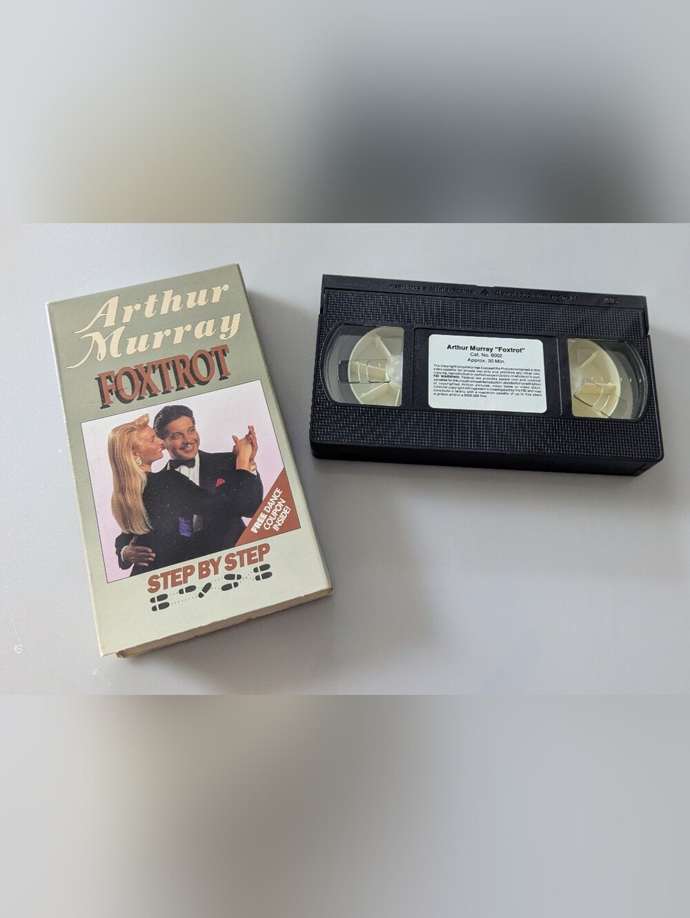 Foxtrot Step By Step (VHS; 1991) Arthur Murray, with Patrick & Wendy Johnson